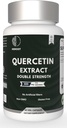Quercetin לחלץ קפסולות non-GMO,Gluten-Free, Vegetarian Supports Total Health Power Energy (120 קפסולות)