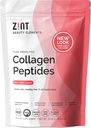 Zint Collagen Peptides אבקת (32 oz): Paleo-Friendly, Keto-Certified, Grass-Fed Hydrolyzed Collagen חלבונים תוספת - Unflavored, non GMO