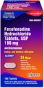 Om Allergy Medicine Fexofenadine 180 מ"ג - 24 שעות הקלה עבור סימפטומים Sneezing ו Allergy, non-Drowsy - 24Hour Antihistamine טבליות עבור הקלה יעילה - 150 הרוזן (Single Pack)