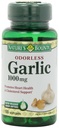 Nature's Bounty Garlic לחלץ 1000 מ"ג, 100 Softgels שחרור מהיר (Pack of 6)