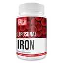 תוספת ברזל של Liposomal Fe עבור נשים, 65 מ"ג ברזל תוספת עם Folic Acid & ויטמין B12 עבור גברים, Daily Blood & אנרגיה תמיכה עבור מבוגרים איירון Deficiency 60 Softgels (1 בבקבוק)