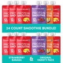מעצב את החלבון Smoothies Variety Pack ו Strawberry בננה Bundle