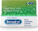 Benadryl Itch Stopping Cream תוספת כוח 1 oz (Pack של 8)