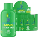 Gorilla Mind Energy Shots (Pack of 6) - Enhanced Focus & Energy, Sugar-Free, Fast-Acting, פוטנט פורמולה עם ויטמינים ופלטים טבעיים (Exotic Ki)