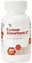 Forever Living - Absorbent-C, Orange and Honey Flavor, ויטמין C תוסף עם Oat Bran, Immune Support, Skin Health, 1 Bottle Tablets