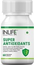 Sheltr Super Antioxidant תוספת Lycopene, תה ירוק, חלב Thistle, Curcumin, Grape Seed, גינקו בילובה, ג'ינג'ר, Cranberry, Alpha Lipoic Acid, Lutein, Zeaxanthin - 60 קפסולות (Pack of 1), Cranberry, Alpha Lipoic Acid, Lutein, Lutein, Lutein, Zeaxanthin - 60 קפסולות (p)