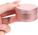 Metal Pill Container Pill Case - חבילת גלולות למניעת מים עבור נסיעות יומיות, Single Pill Hplder עבור Pocket Purse, Portable Medicine מארגנת, אידיאלי עבור תרופות שמן דגים, מתנה ורודה ייחודית