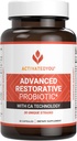 Probiotic for Daily Use- 30 Strain Digestive Gut Health & Immune Function Support- Acidophilus תוסף עבור Radiant-Seeing Skin (30 קפסולות)