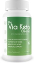 Pro Via Keto ניקויse - Help Remove Toxins & Impurities - Plant-based Natural Ketoנקיזה עם תמיכה פרוביוטית - תמיכה נקייה מזיקה וצמצום Gut Bloat - סיוע פסולת removal & Detoxification