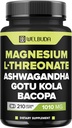 מגנזיום L-Threonate קפסולות 1010 מ"ג - 210 קפסולות - יחד עם Ashwagandha Root, Gotu Kola Leaf & More