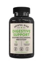 Crystal Star Digestive Support Supplement (60 קפסולות) - Herbal Gut Health תוסף המסייע עם Occasional Gas & Bloating - Peppermint, Aloe Vera, Slippery Elm & Joker - Non-GMO
