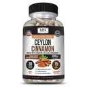Kaya Naturals Ceylon Cinnamon תוסף | 1200 מ"ג לכל משרת, טבעוני - non-GMO & Gluten Free - 30 קפסולות