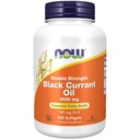 Now Foods Supplements, Black Currant Oil 1000 מ"ג כוח כפול עם 140 מ"ג של GLA (Gamma-Linolenic Acid), 100 Softgels