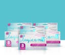 Lagicam 3 Day Yeast זיהום טיפול לנשים, להתחיל לעבוד ביום הראשון, Miconazole Nitrate, Antifungal Vaginal Cream for Itching and Irritation, 3 Applicators & Cream (Pack of 3)