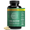Primal Harvest Primal Multivitamin - Daily Multi-Vitamin תוספת עם 21 ויטמינים ומינרלים חיוניים לנשים וגברים - ויטמין A, C, D, E, B12, B6, Biotin, Folic Acid, Zinc, Copper & Selenium