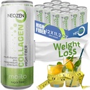 NEOZEN Collagen Sparkling with Dietary סיבים תזונתיים - מאזן חומרים מזינים לבריאות - סוכר חינם - Keto-Friendly - No Gluten - No Caffeine - 11.2 floz (12 Pack)