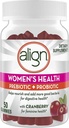 Align Women's Prebiotic Probiotics, Cranberry 50 Ct