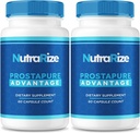 (2 Pack) Prostapure כמוסות, Prostapure Advantage Prostate תוספת רשמית All-Natural מתקדם פורמולה, גלולות כוח מקסימלי לתמוך בבריאות הכוללת, Prosta Pure Reviews (120 קפסולות)