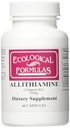 פורמולה אקולוגית Allithiamine ויטמין B1 50 Mg, White, 60 Count