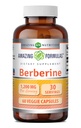 פורמולה מדהימה Berberine תוסף | 1200 Mg per Serve | Veggie קפסולות | Non-GMO | Gluten-Free | Made in USA (60 Count, 1 Pack)