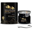 Shilajit Pure ההימלאיה אורגני Shilajit Resin תוסף זהב+ דרגה עם 85+ Trace מינרלים עם 75% Fulvic Acid, תמיכה כללית באנרגיה וחיסון, Pure Shilajit עבור גברים ונשים, 65g