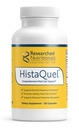 דיאטות מחקריות HistaQuel - כפול-Action Histamine & Mast Cell Support Formula - Clinically Researched Flavonoid & Herbal Formula with Sting Nettle & Black Cumin Seed Oil, 120 קפסולות