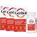 Geritol, Multivitamin תוסף, מכיל B-Vitamins, Antioxidants, ויטמין C, E & D ו Iron, 27 ויטמינים ומינרלים חיוניים, Gluten-Free, non-GMO, no artificial Sweeteners, 100 Tablets, 3 Pack
