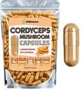 XPRS Nutra Cordyceps אבקת אבקת Mushroom - 360 Count (180 יום אספקה) - שלנו Premium Cordyceps Mushroom קפסולות מכילות Mushrooms Real Mushrooms (Cordyceps Sinensis) כדי לתמוך בסטמינה וביצועים