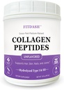 coagen Peptides hydrolyzed אבקת סוג I ו III, תומך שיער, ציפורניים, ופרקים. 41 המשרתים 15.9. Oz. Grass-Fed Pastured-Raated.