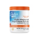 אבקת המגנזיום הגבוהה ביותר של הדוקטור (Peach Flavored) 100% Chelated TRACCS, Not Buffered, Headaches, שריר, טבעוני, Peach Flavor, 12.3 Ounce (Pack of 1)