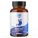 Layer Origin SuperHMO: Synbiotic כמוסות עם 5 HMO Prebiotics & 40 מיליארד CFU Probiotics, 60 Count