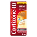 קורטיזון 10 כוח מקסימלי מים Resistant Itch הקלה Ointment, 1% הידרוקורטיזון, Fast-Acting, Anti-Itch Cream for Bag Bites, Rash, Eczema, Psoriasis, הרעל Ivy, Oak, Sumac & More, 2 oz