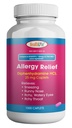 HEALTH LFE Allergy Relief, Medicine Diphenhydramine HCl Caplets, 25 mg | Children and Adults | Relieves Sneezing, Runny Nose, Hay Fever Symptoms, Itchy Eyes and Throat (Large,1000 Count)