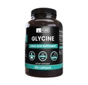 מרכיבים מקוריים טהורים Glycine (365 קפסולות) No Magnesium Or Rice Fillers, Always Pure, Lab מאומת