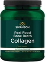 Swason Real Food Bone Broth Collagen - Natural Flavor 16.9 oz Pwdr
