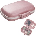 1Pack Travel Pill מארגנת, 8 השוואתיות ב- Portable Pill Case, Small Pill Box for Pocket Purse Portable