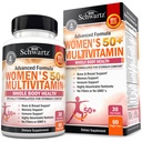 Daily Multivitamin for Women 50 & Over - Memory Support Supplement - מקדם ניכוי מתח ותגובה בריאה לחיסון - תוספי ה- Multivitamin של נשים המיועדים ל-Stomach Comfort - 60 קפסולות