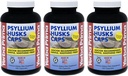 Yerba Prima Psyllium Husks Caps - 180 קפסולות (Pack of 3) - תוספי סיבים טבעיים - ניקוי קולוני - Non-GMO Gluten Free