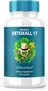 Detoxall 17 - Detoxall 17 Full Body איפוס, DetoxAll17 Dietary תוסף עבור בריאות כללית ובריאות, כוח מקסימלי All-Natural Pills to Boost Energy, Detox All 17 ביקורות (60 קפסולות)