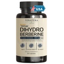 VINATURA Dihydroberine תוספת עם Ceylon Cinnamon, 500 מ"ג - (Patented GlucoVantage Super Berberine), אולי Berberine 5X יותר נספג - 30 קפסולות
