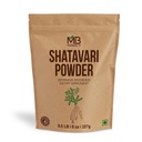 MB Herbals Pure Shatavari אבקת 227 גרהאם | 8 oz | 100% טהור Asparagus Racemosus