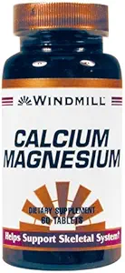 Windmill Calcium Magnesium Tablet - 60 Ea