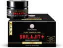 ההימלאיה Shilajit Resin for Men & Women - אורגני Shilajit, Fulvic Acid & 85+ Natural Trace מינרלים - Ayurvedic Dietary Tea Resin, 10 מרכיבים טבעיים f - 90 משרתים, 1.27oz