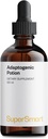 SUPERSMART - photoion - 10 Herbs & Mushrooms (Astragalus, Holyזיל & Reishi, Cordyceps & Shiitake) - תמיכה מוגברת מערכת החיסון Booster | Non-GMO & Gluten Free- 120 מ"ל