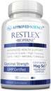 Approved Science Restlex - 420 מ"ג Magnesium Glycinate Band, L-theanine 200 מ"ג - 60 קפסולות