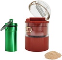 Premium Pill Crusher Cutter ו-Greener עבור אבקת יפה מושלמת עבור תרופות חיות מחמד קל להשתמש Smasher עם אידיאלי גביע נשלף עבור Pastillas Efficient Moledor עבור ניהול תרופות יומיות
