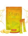 Skin Health & Energy Boost Drink- Sugar Free, SOD B (TM), Antioxidants from French Melon Concentrate, On The Go Stick Packs, Lemon, 30 Pack