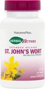 NaturesPlus Herbal Actives St. John's Wort Extended Release - 60 Tablet, Pack of 2 - תומך ב- Mood & Positive Outlook - Vegetarian, Gluten Free - 120 המשרתים המלאים