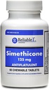 Reliable 1 Simethicone 125 מ"ג Anti-Gas 60 Peppermint Tablet (1בק)