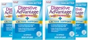 יתרון Digestive Advantage Lactose Defense - Breaks Down lactose כדי להגן מפני דיכאון עיכול, 32 קפסולות (Pack of 4)